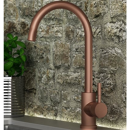 Μπαταρία νεροχύτη Mint Rose-Gold Matt